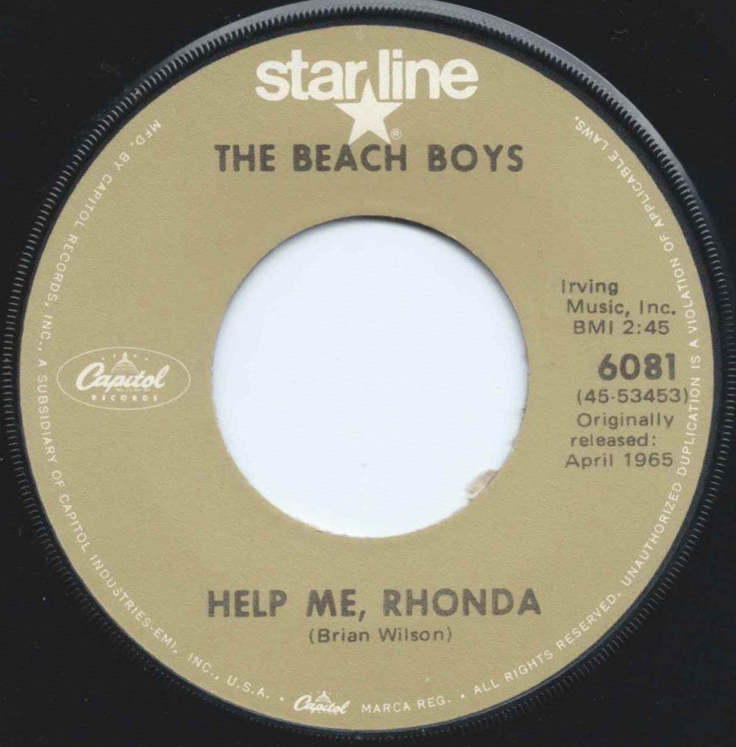 Beach Boys on 45 - The Netherlands - Reissues on BR Music and other labels